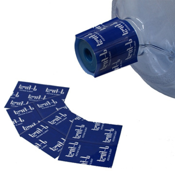 Étiquette à manches rétractable pour le sceau du bouchon de la bouteille d&#39;eau
